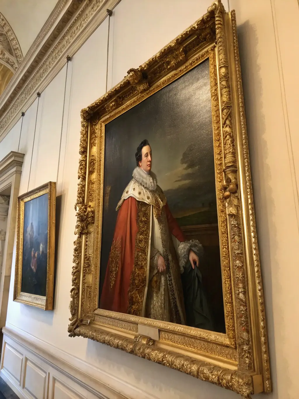 A high-quality image of a meticulously restored painting from the Musée de la Haute Auvergne's premium collection, emphasizing its artistic value.